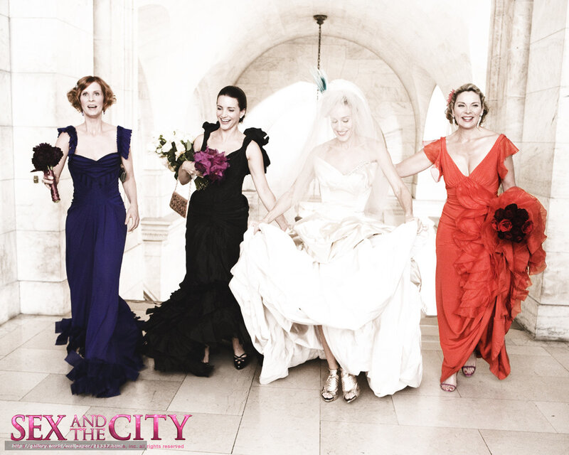 Sex and the City wedding scene