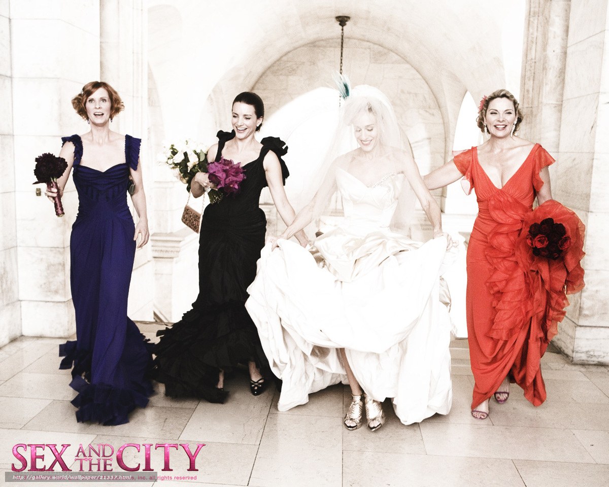 Sex and the City wedding scene