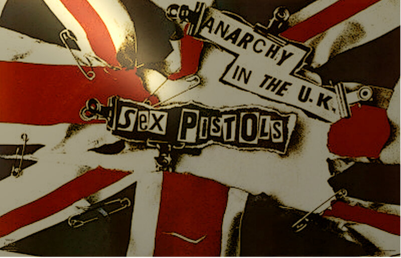 Sex Pistols Album Cover — Red