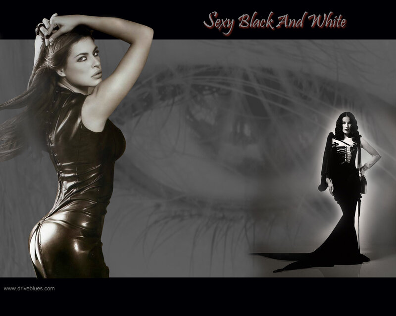 Sexy Black and White Fashion