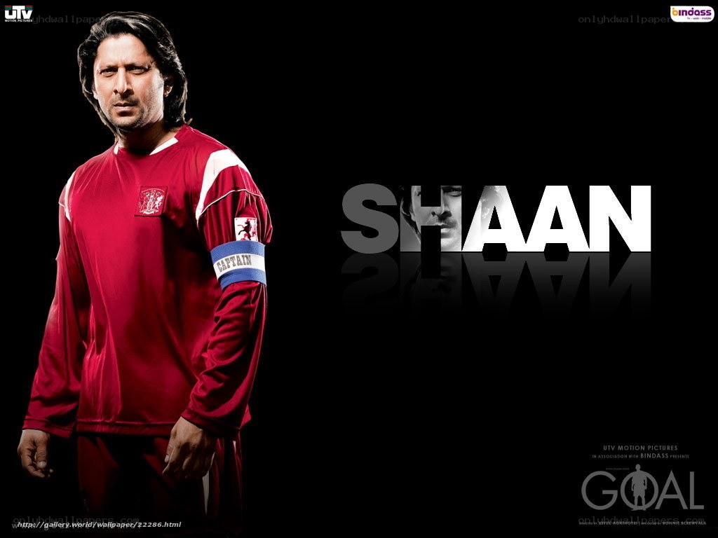 Shaan football player poster