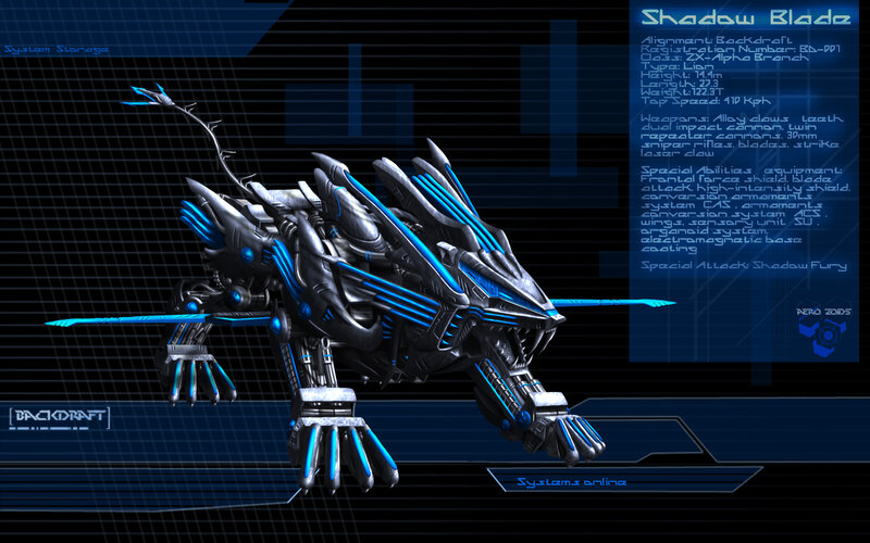 Shadow Blade robot design