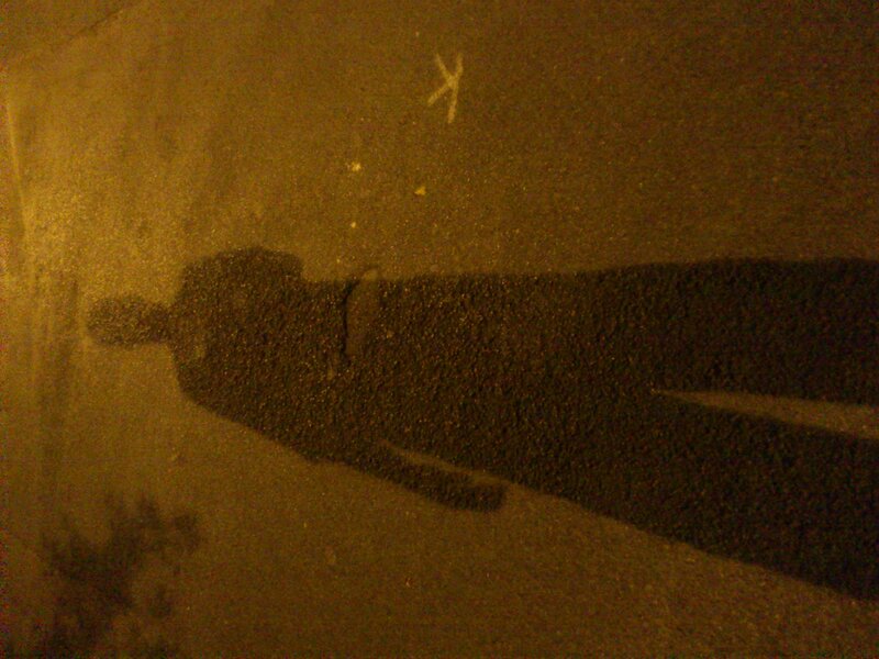 Shadow of a Person — Brown, Dark