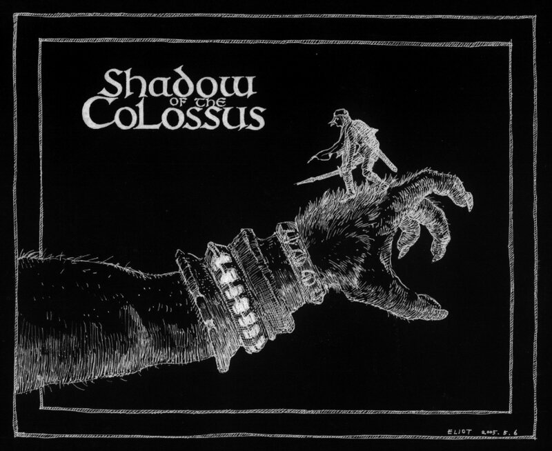 Shadow of the Colossus artwork