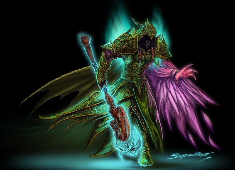Shadow priest character art