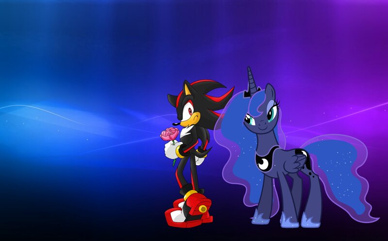 Shadow the Hedgehog and Luna