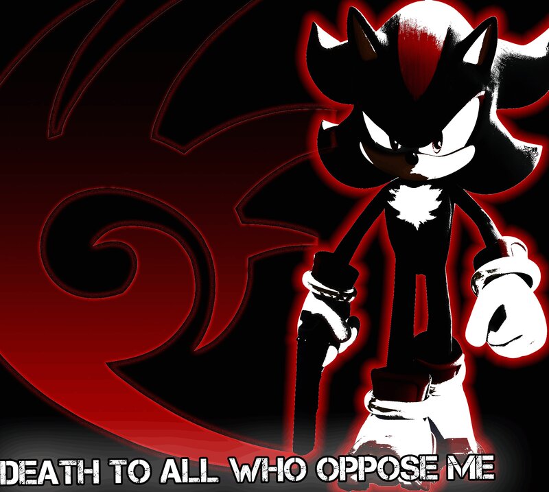 Shadow the Hedgehog — Black, Dark, Aggressive