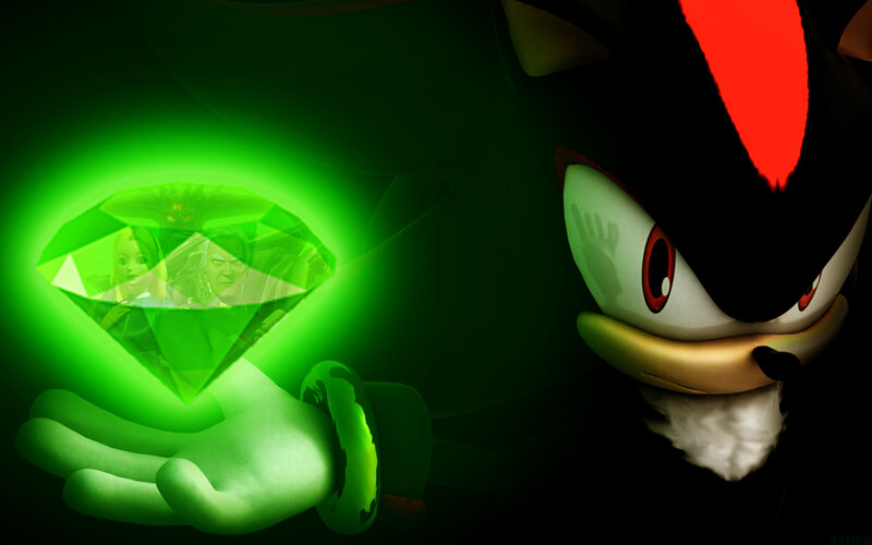 Shadow the Hedgehog — Black, Dramatic, Night, Digital Art