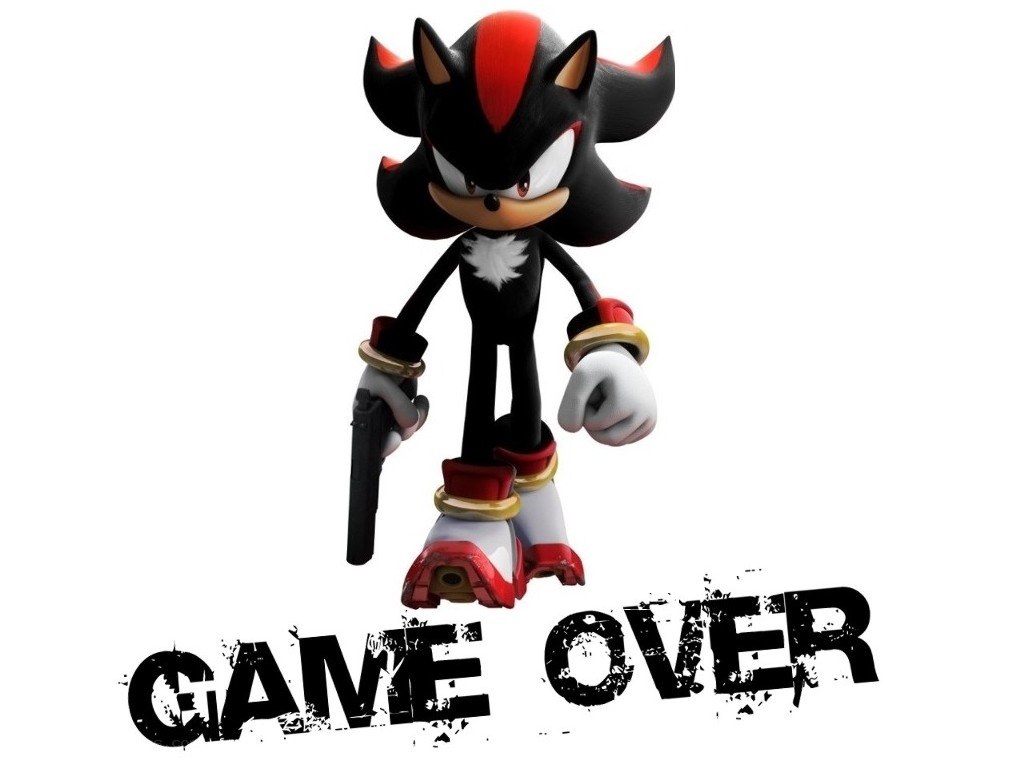 Shadow the Hedgehog game over
