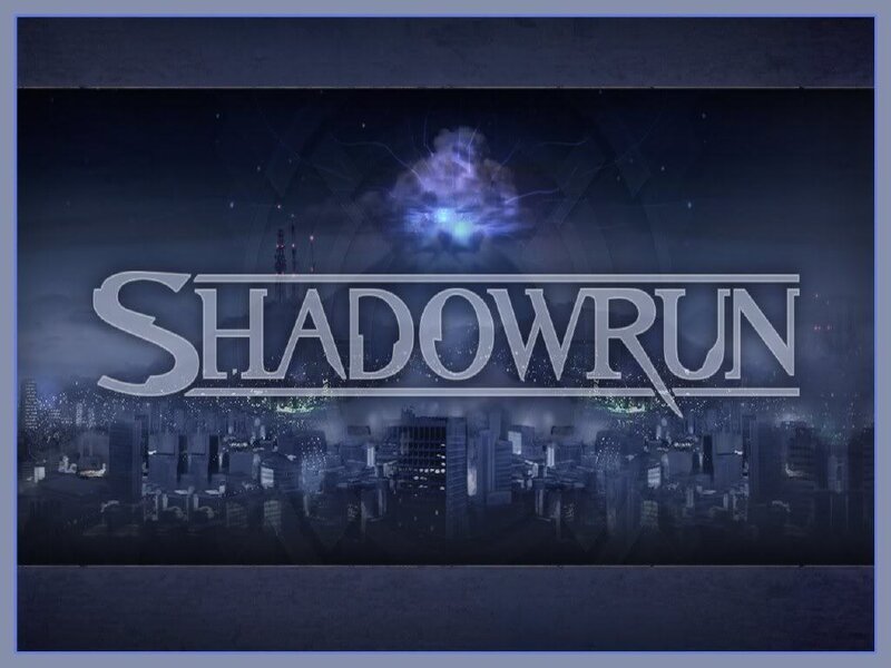 Shadowrun title screen