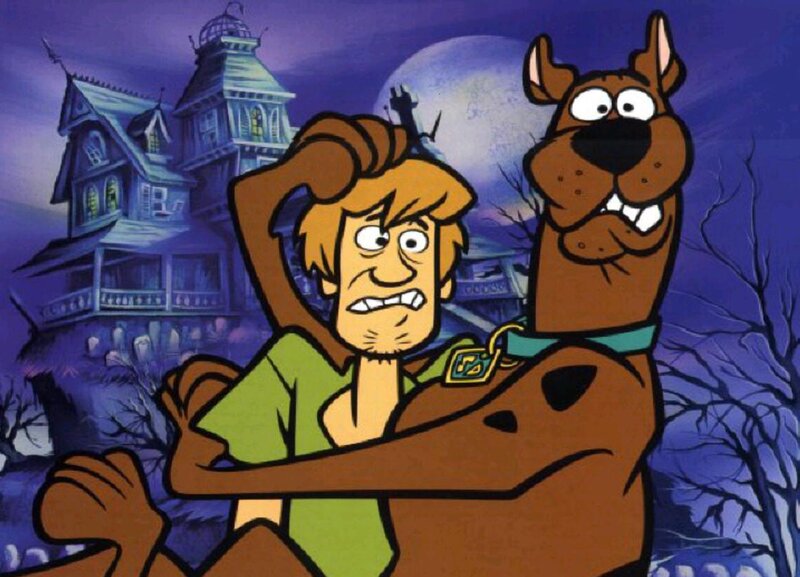 Shaggy and Scooby-Doo — Purple, Suspenseful