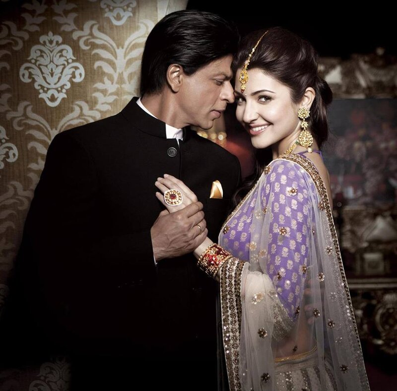 Shah Rukh Khan and Anushka Sharma