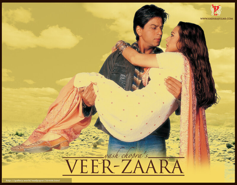 Shah Rukh Khan and Madhuri Dixit in Veer-Zaara