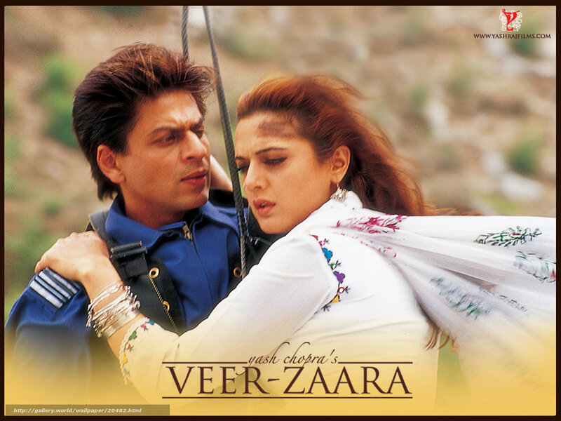 Shah Rukh Khan and Rani Mukerji in Veer-Zaara