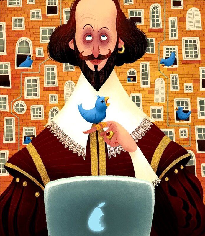 Shakespeare with a laptop