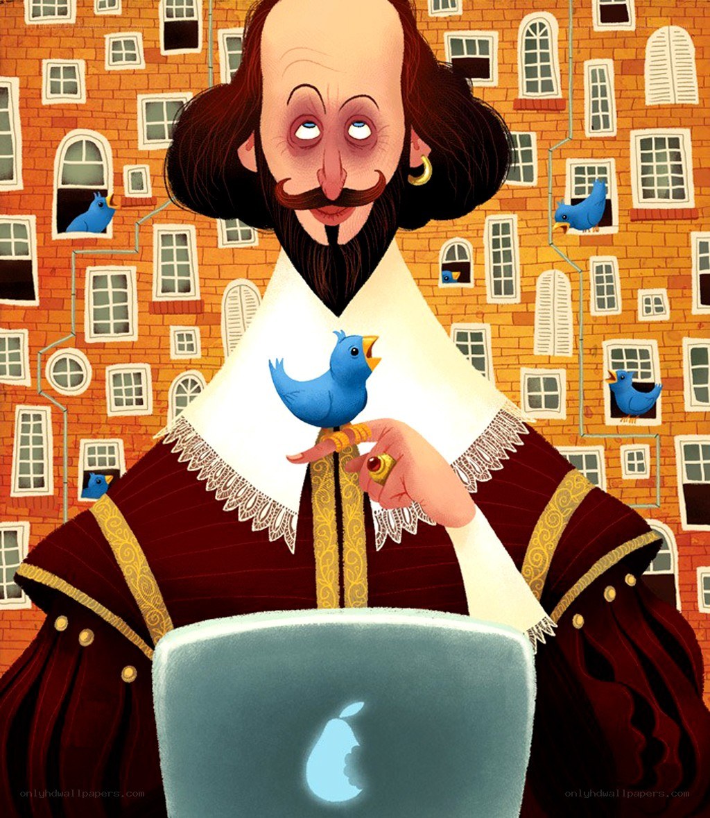 Shakespeare with a laptop