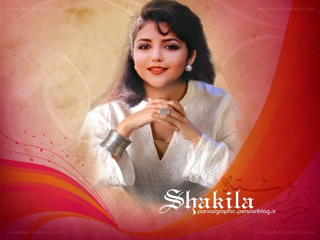Shakila portrait with decorative background