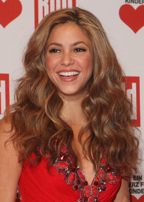Shakira at a red carpet event