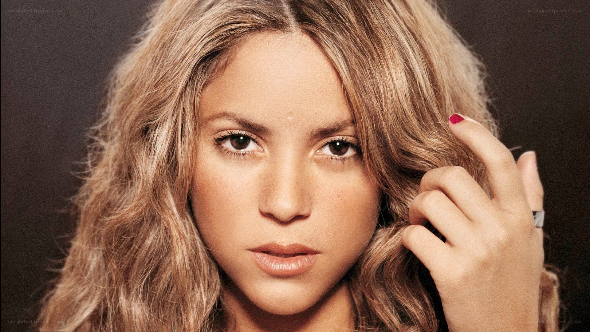 Shakira portrait close-up
