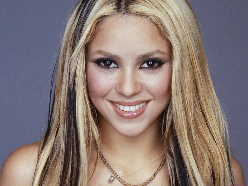 Shakira smiling portrait