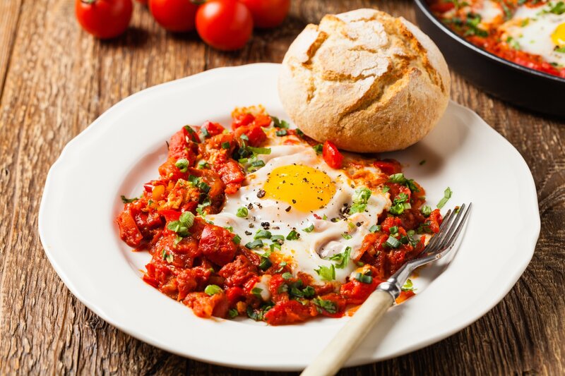 Shakshuka with Bread