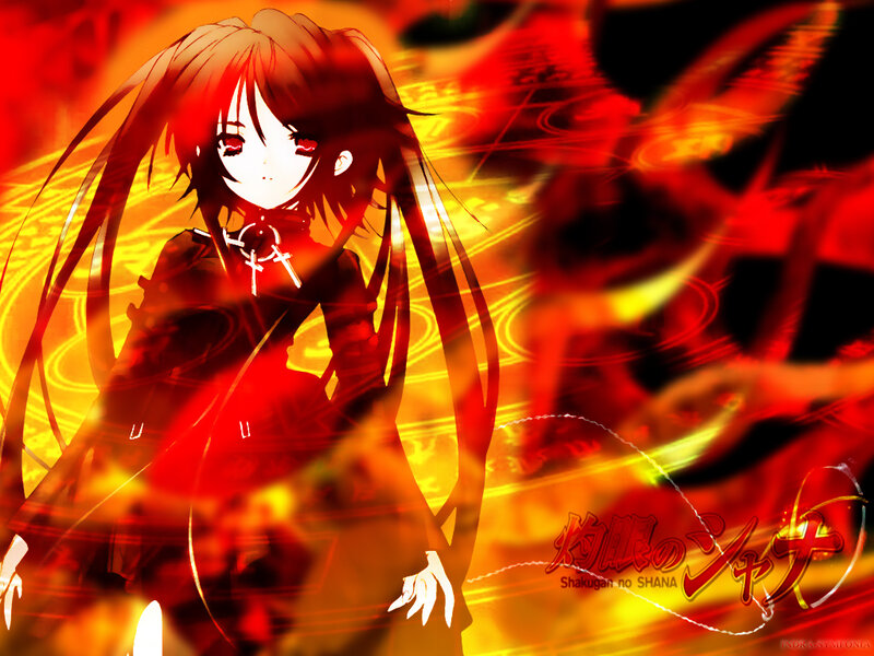 Shakugan no Shana anime art