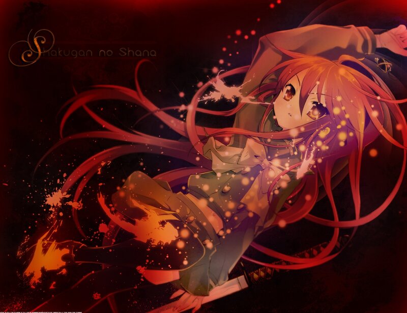 Shakugan no Shana character art