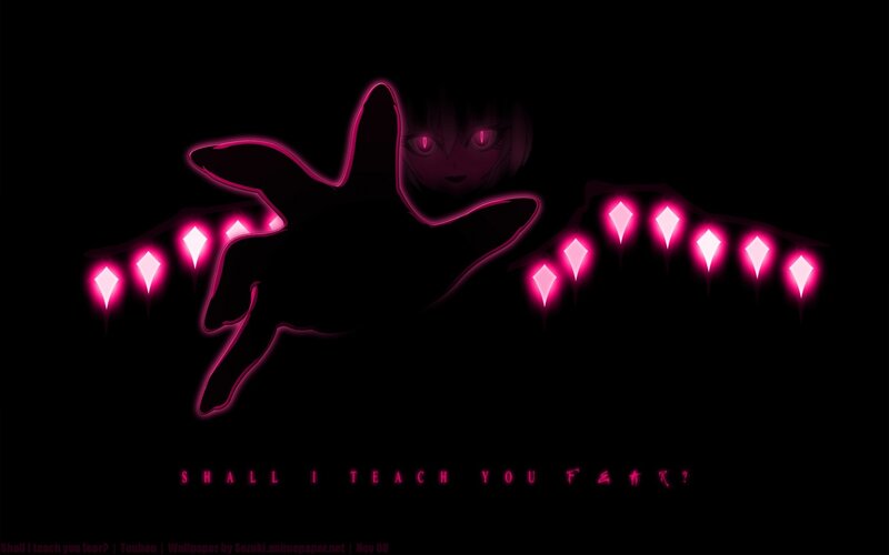 Shall I teach you fear?