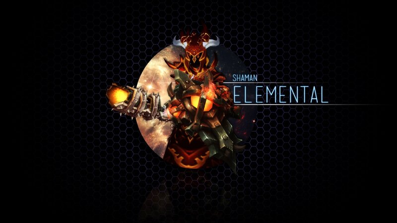 Shaman Character Artwork — Black