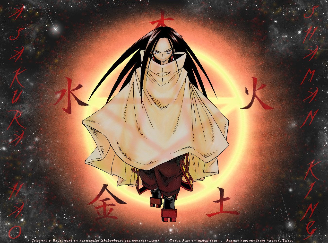 Shaman King character art