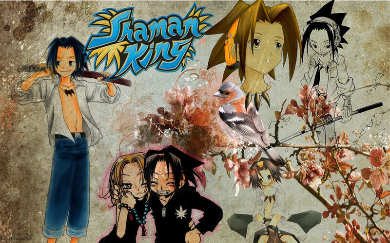Shaman King character collage