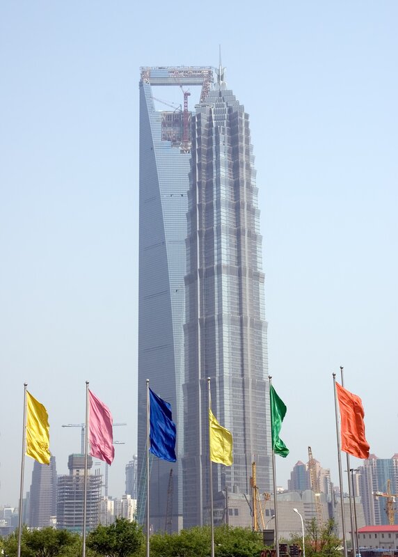 Shanghai Tower under construction