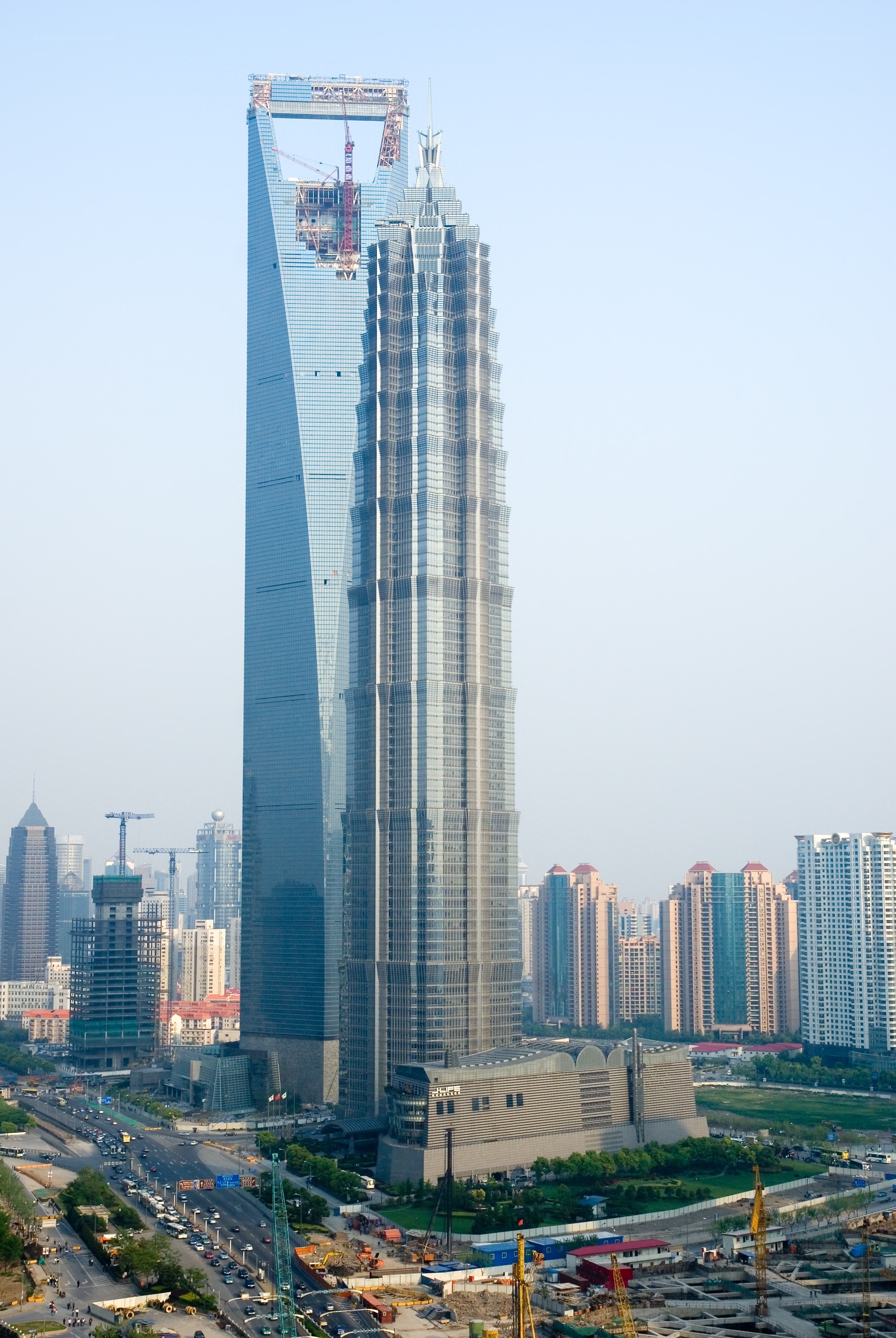 Shanghai Tower under construction