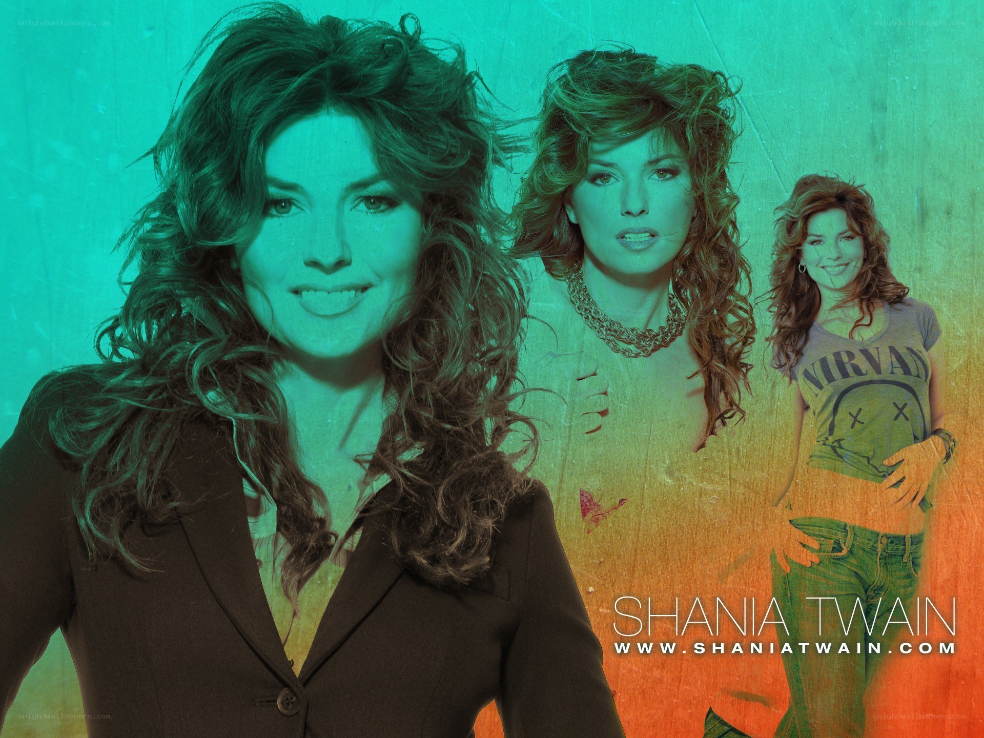 Shania Twain collage