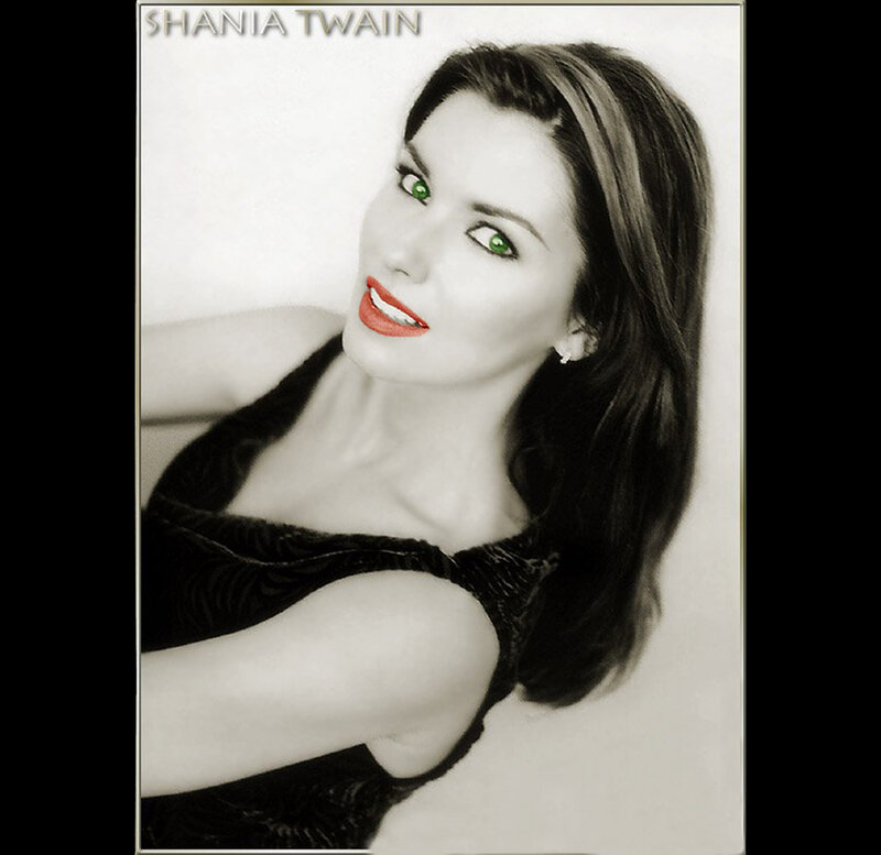 Shania Twain portrait