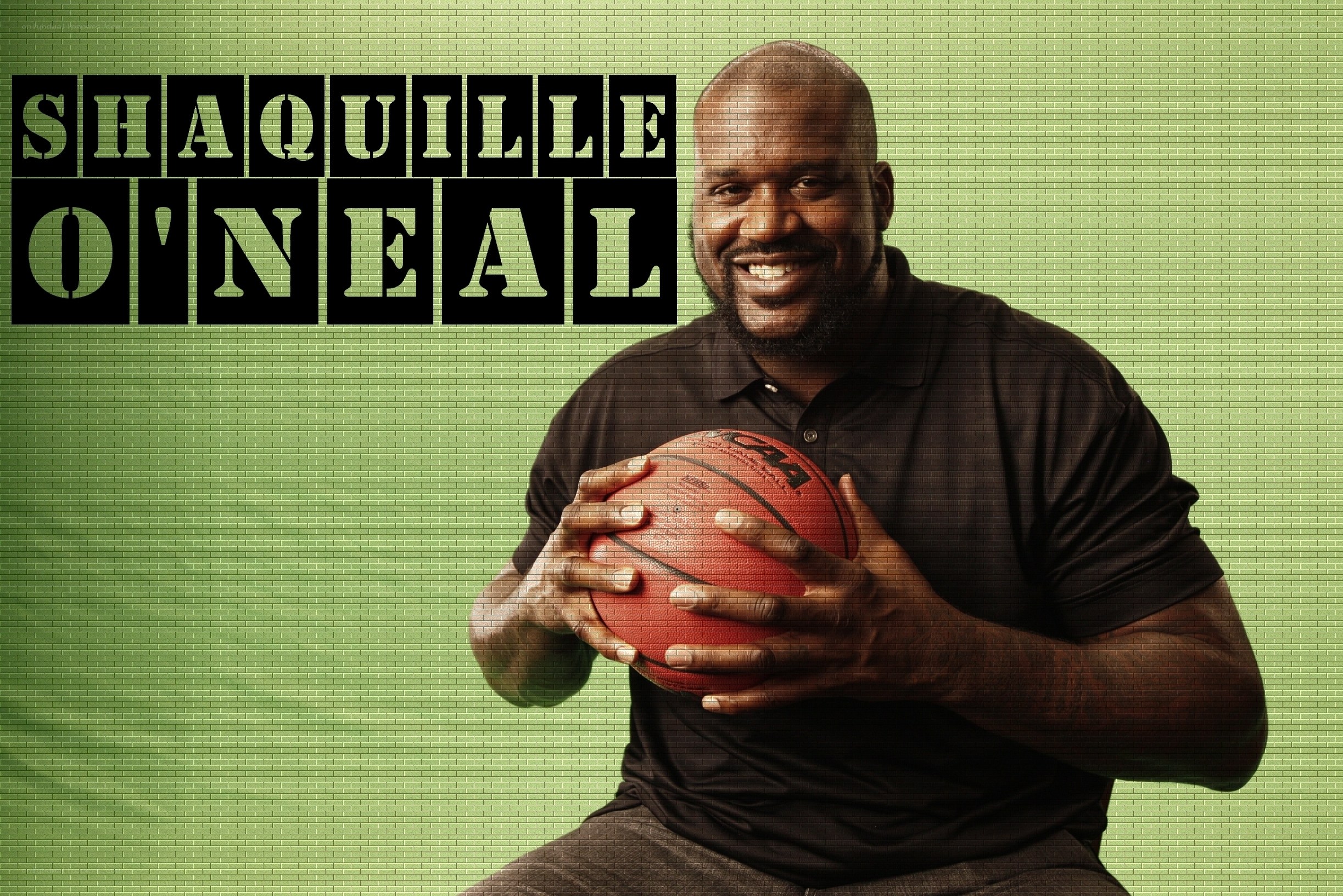 Shaquille O'Neal portrait