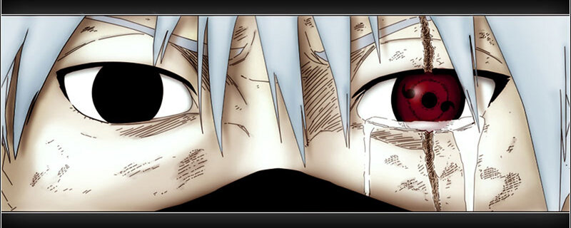 Sharingan eye close-up