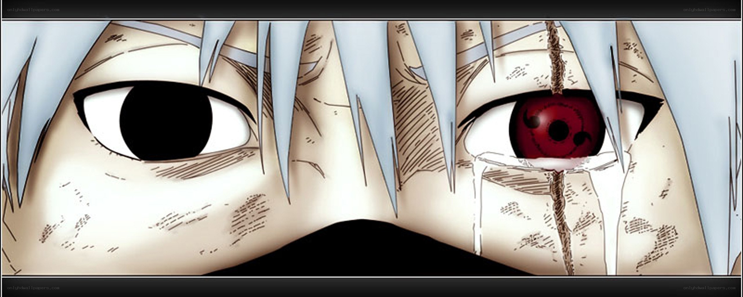 Sharingan eye close-up