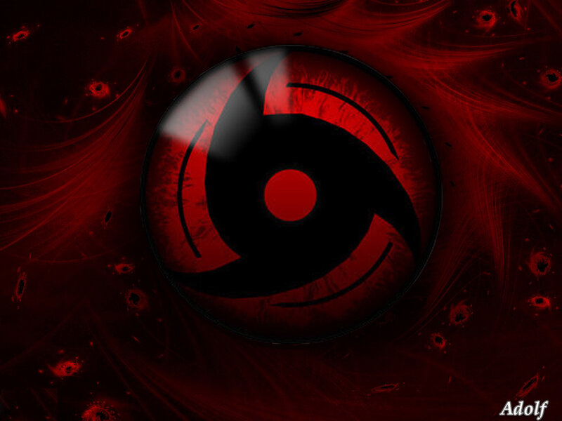 Sharingan eye symbol