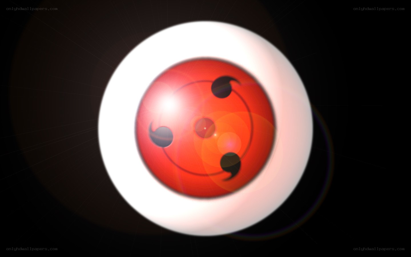 Sharingan eye symbol