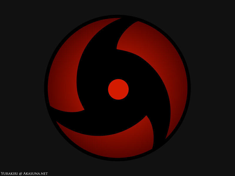 Sharingan eye symbol