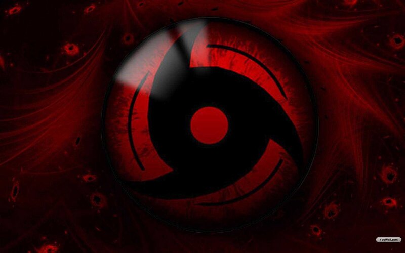 Sharingan eye symbol