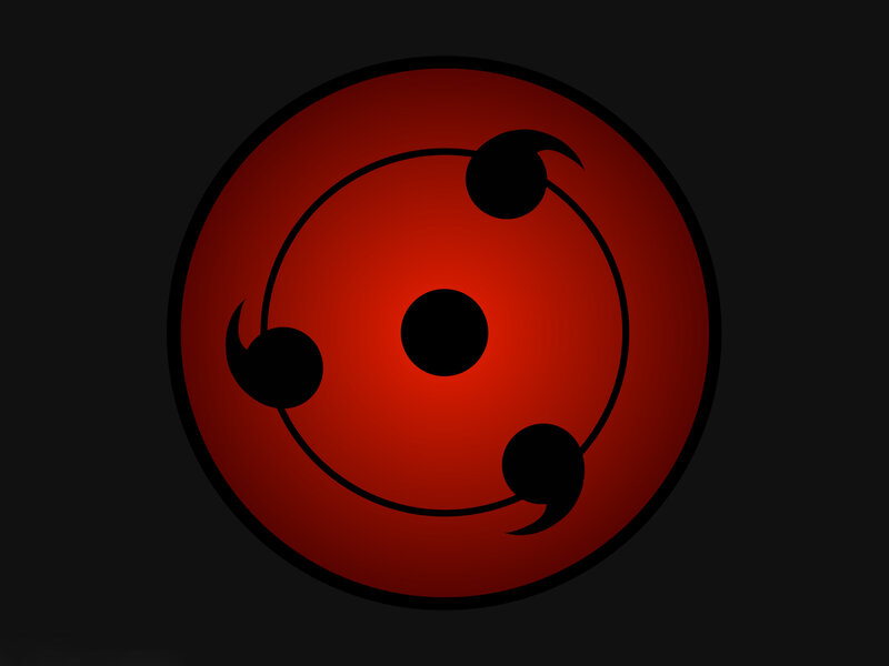 Sharingan eye symbol
