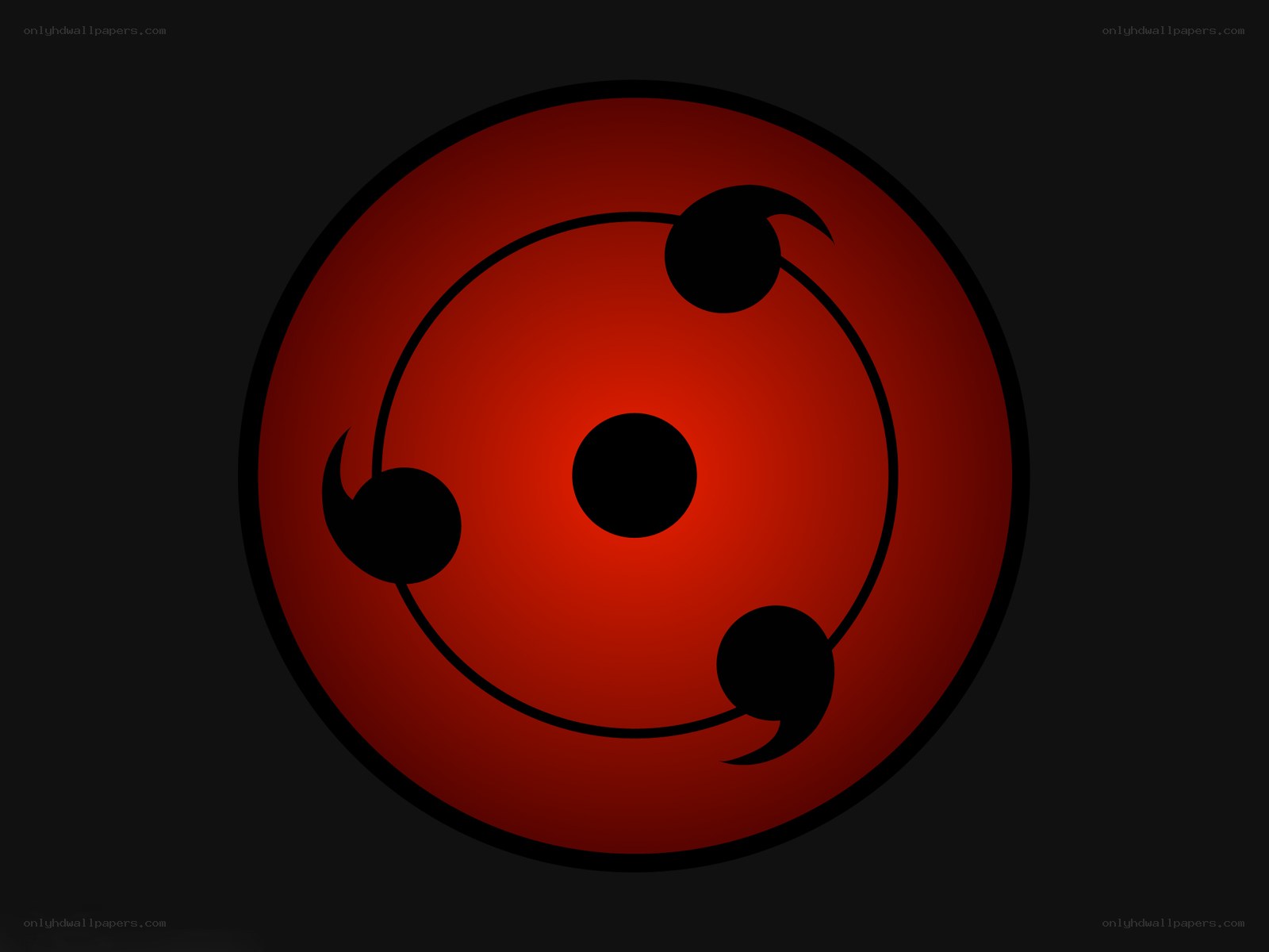 Sharingan eye symbol