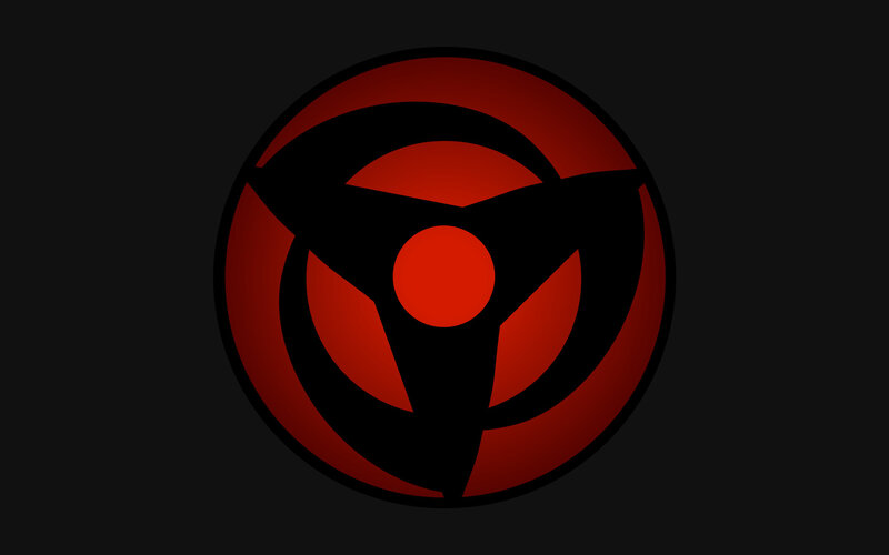 Sharingan symbol from Naruto