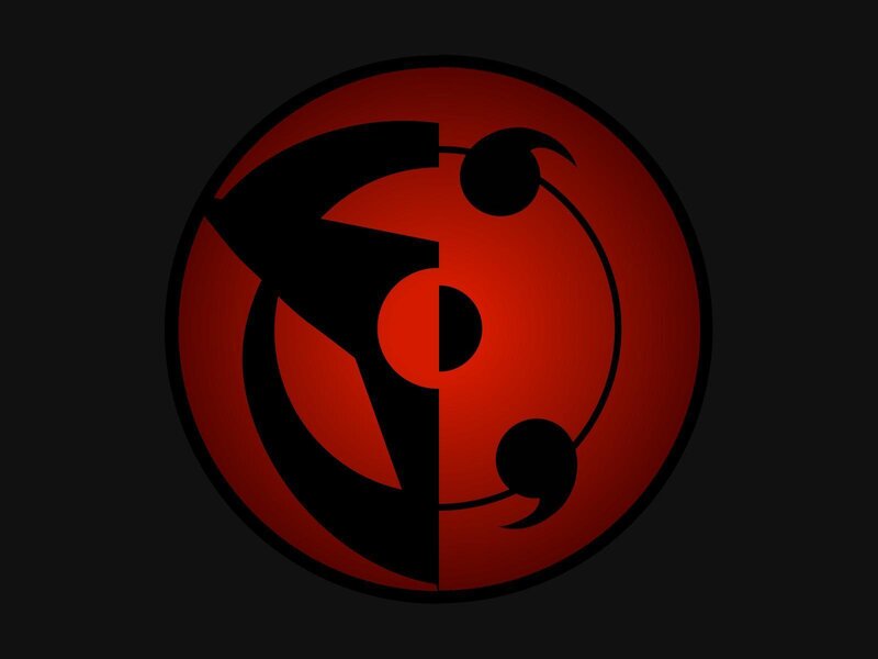 Sharingan symbol from Naruto