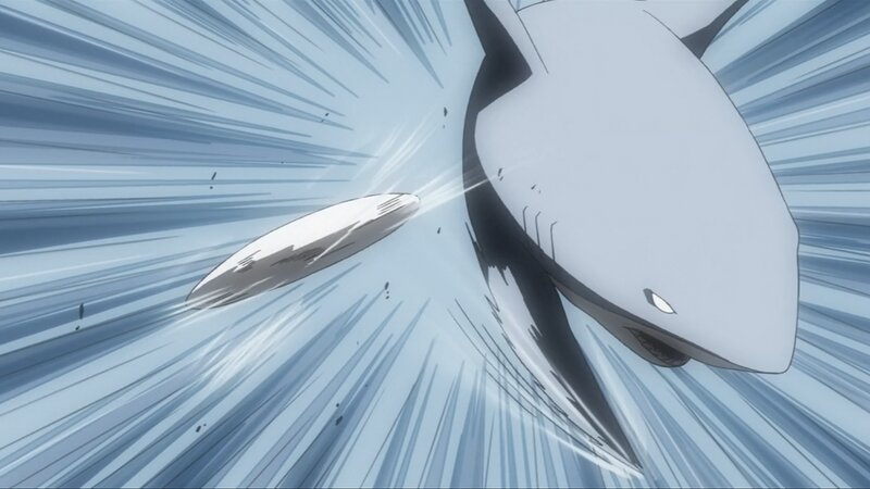 Shark Attacking Object