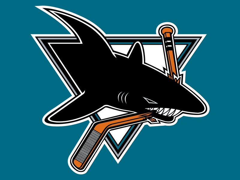 Shark Biting Hockey Stick