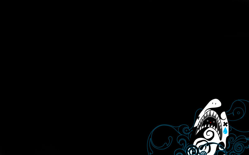 shark cartoon wallpaper