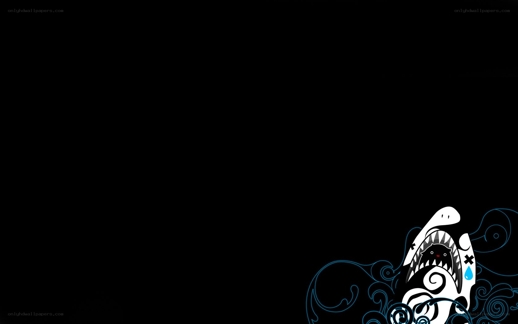 shark cartoon wallpaper
